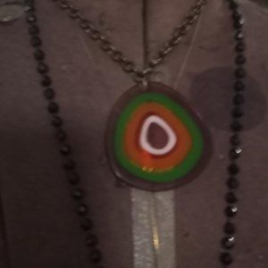 Tarina Tarantino Lucite Necklace